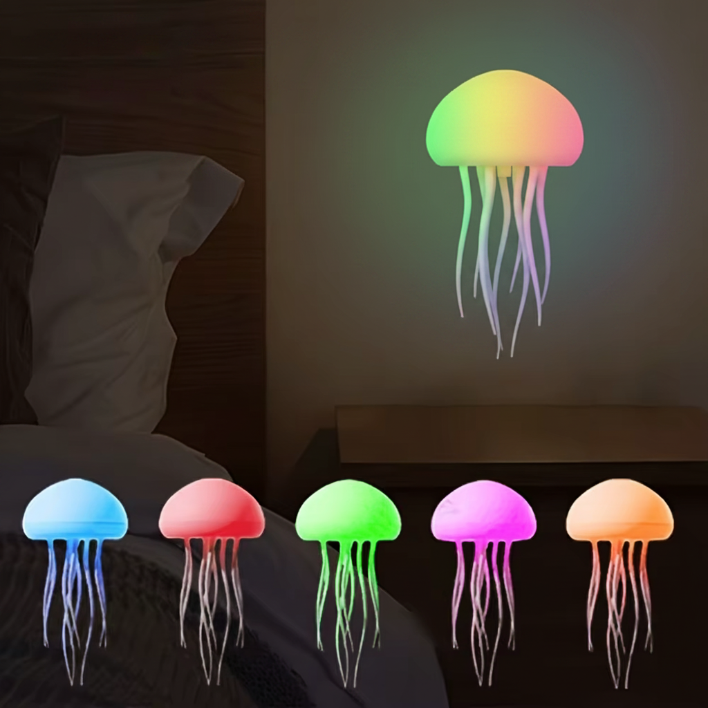 Lampe Méduse Multicolore LED - 5 couleurs