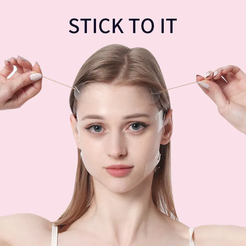 Invisible Face Lift Tape Facial Slimming Patch Wrinkle Removal Sticker Neck Eye Lifter anti Aging Patch Face Contouring Tool