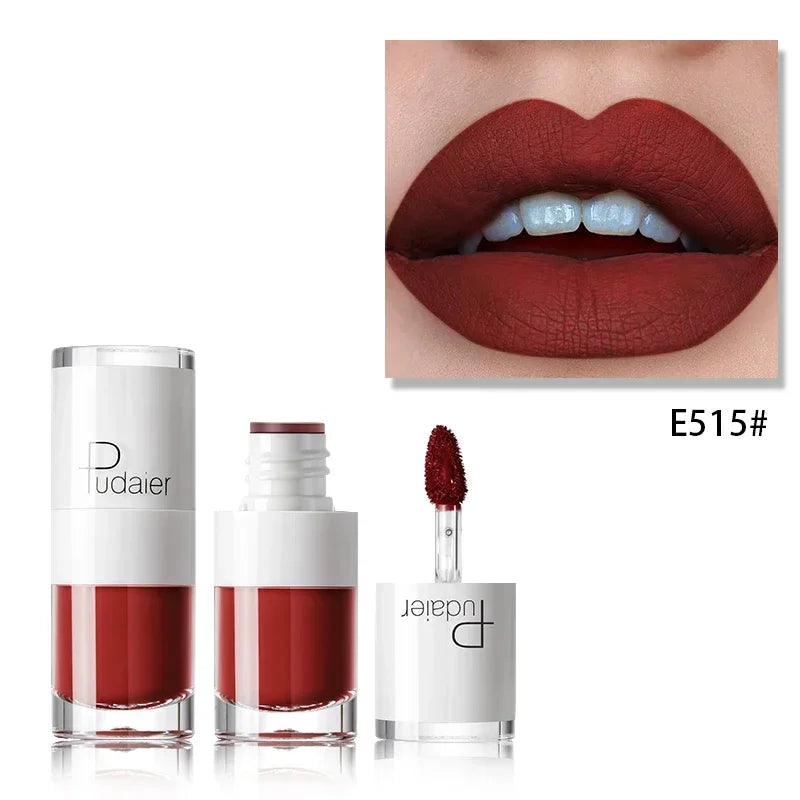 Red Lip Makeup Tattoo Long Lasting Lip Tint Matte Plumper Lip Gloss Liquid Matte Lipstick Waterproof Rouge
