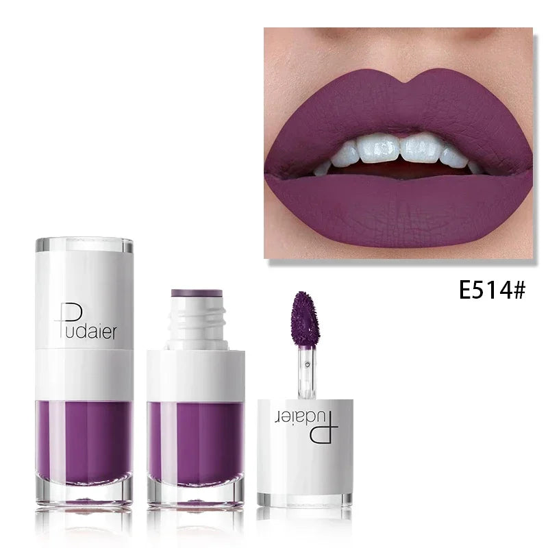 Red Lip Makeup Tattoo Long Lasting Lip Tint Matte Plumper Lip Gloss Liquid Matte Lipstick Waterproof Rouge