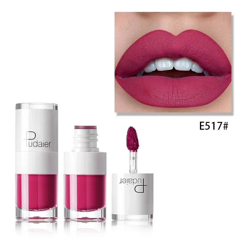 Red Lip Makeup Tattoo Long Lasting Lip Tint Matte Plumper Lip Gloss Liquid Matte Lipstick Waterproof Rouge