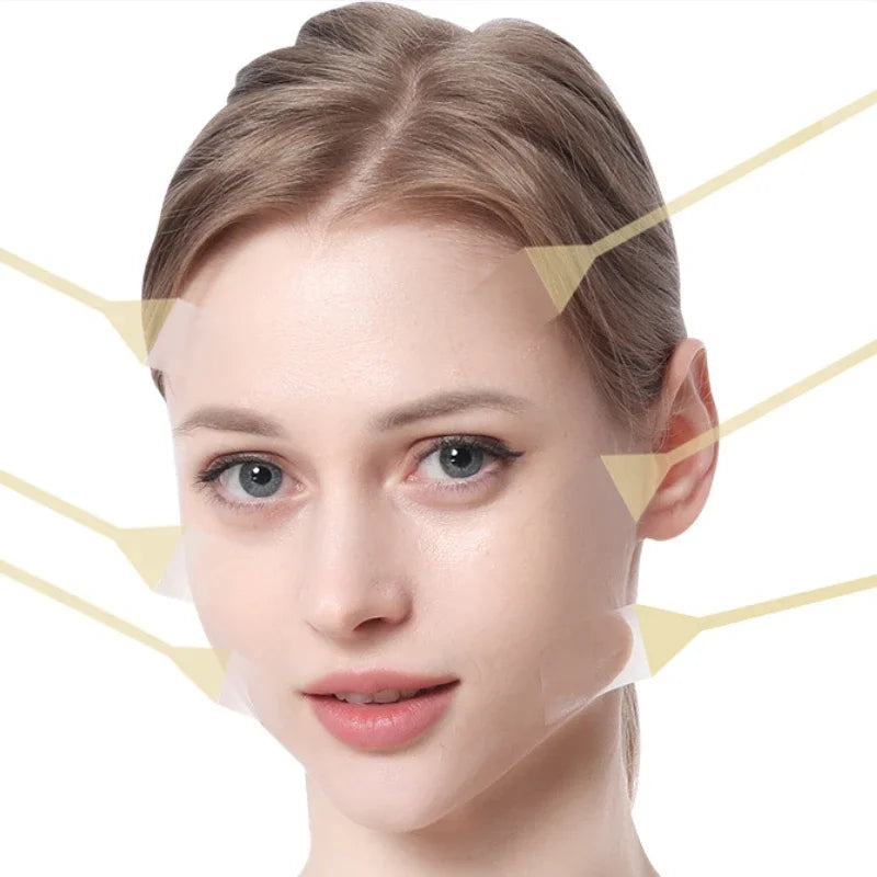 Invisible Face Lift Tape Facial Slimming Patch Wrinkle Removal Sticker Neck Eye Lifter anti Aging Patch Face Contouring Tool