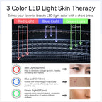 Masseur Facial  Pro – Microcourant, LED 3 Couleurs & Compresse Froide