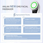 Masseur Facial  Pro – Microcourant, LED 3 Couleurs & Compresse Froide