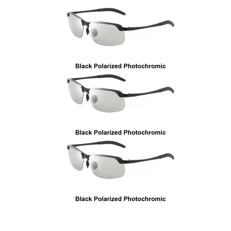 1/2/3pcs Day And Night Vision Sunglasses Polarized Smart Photochromic Sun Glasses For Man Woman Camping Fishing Driving Climbing