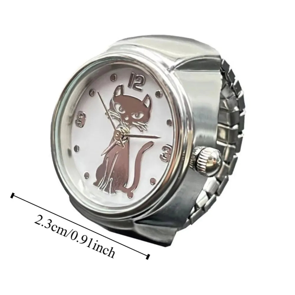 Bague-Montre Chat