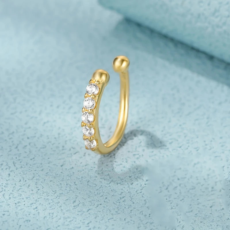 Faux Piercing Nez Manchette — Hypoallergénique