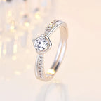 Bague Cœur Argent 925