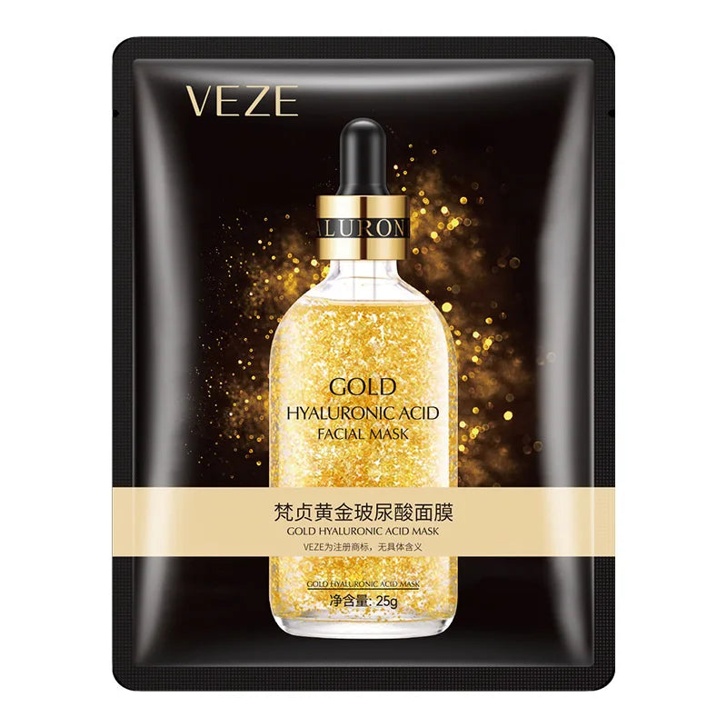 Masques Visage Acide Hyaluronique & Collagène – Lot de 20 | Hydratation Intense