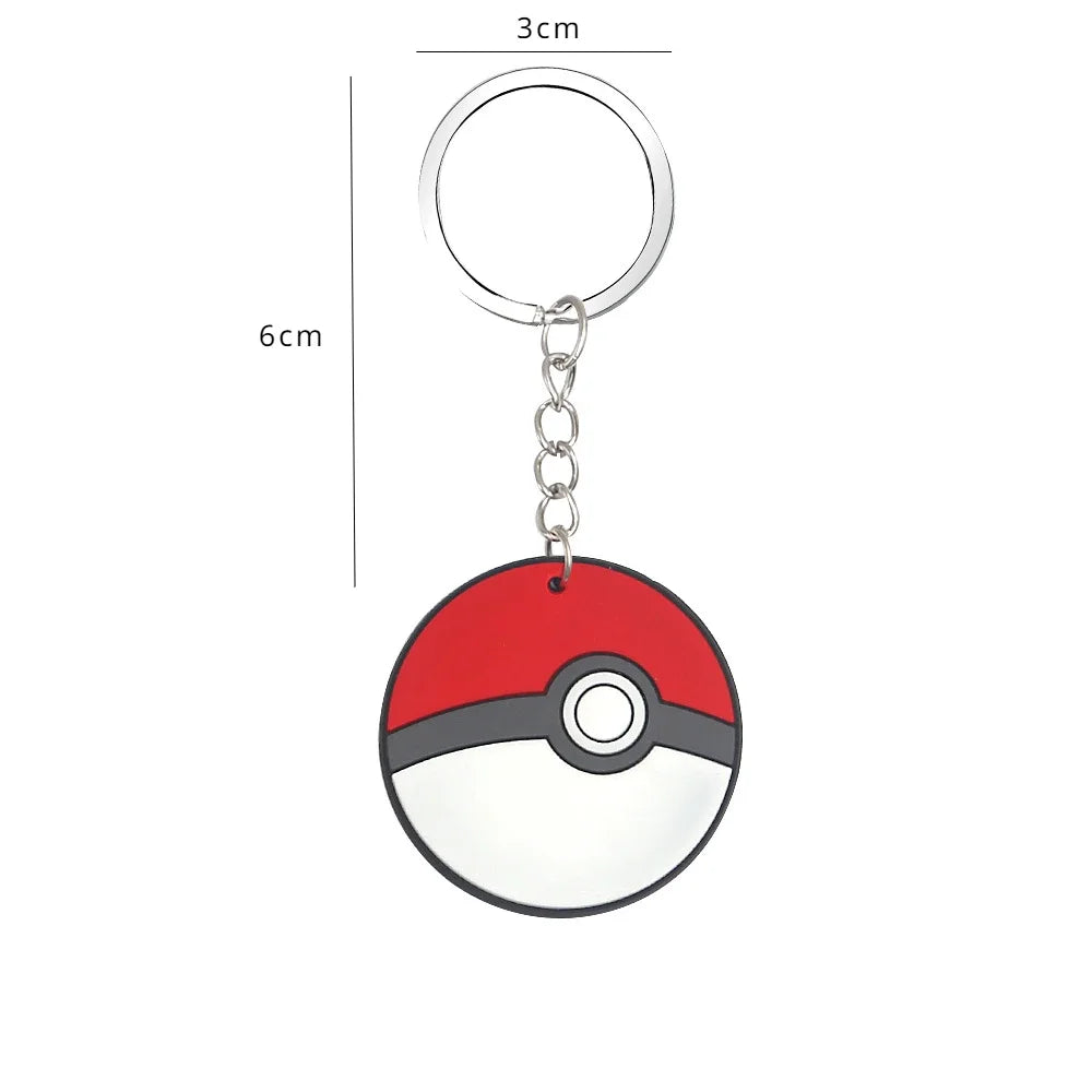 Pokémon Gift Idea - Pikachu Poké Ball keychain. A thoughtful gift for any Pokémon lover. Add charm to your keys or backpack!