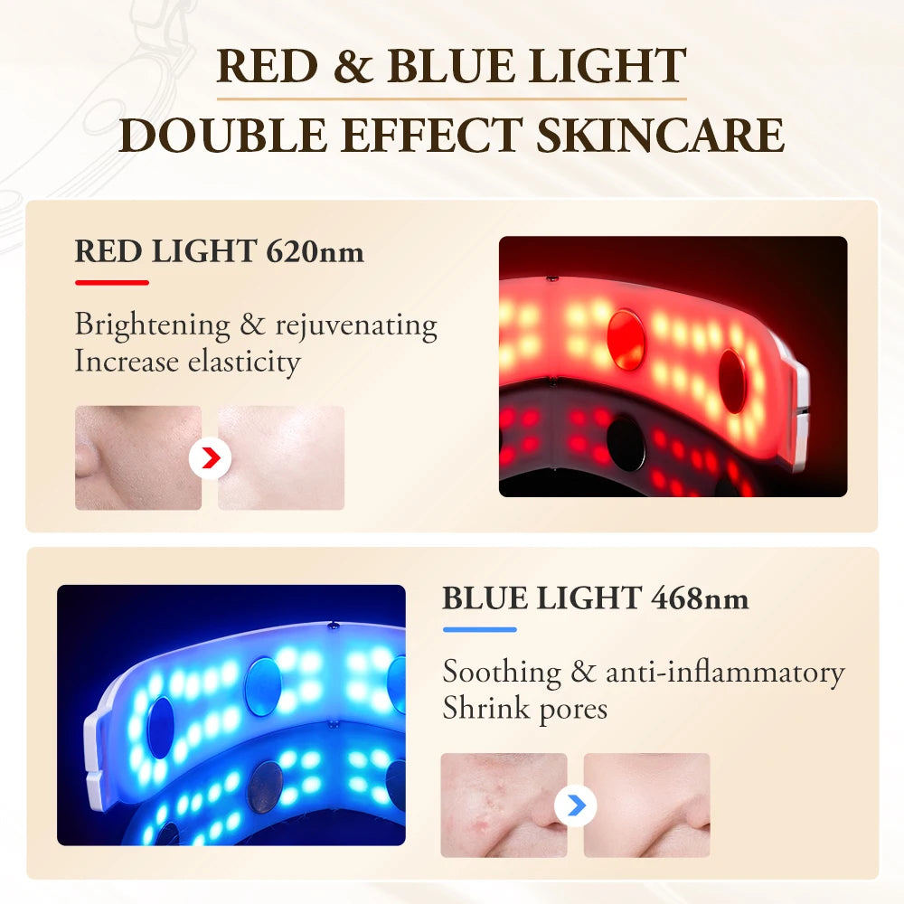 Appareil Lifting Visage ANLAN V-Face — Microcourant Anti-Double Menton LED