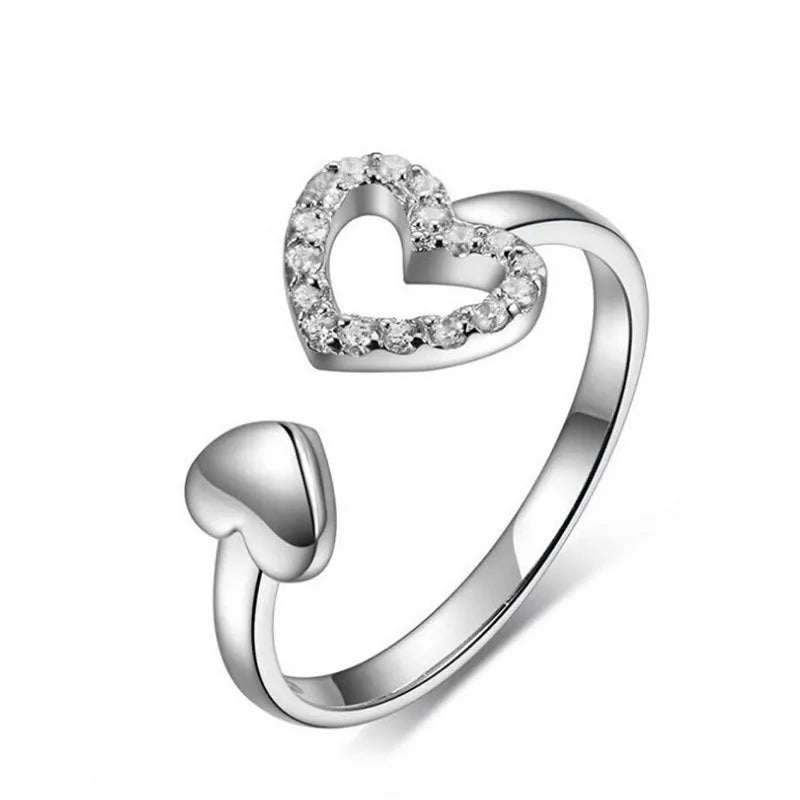 Bague Cœur Argent 925