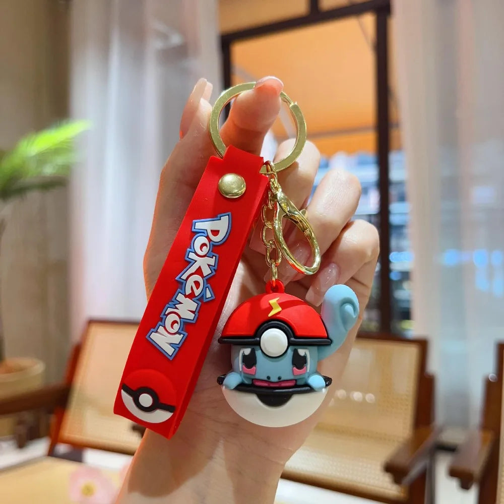 Pokémon Gift Idea - Pikachu Poké Ball keychain. A thoughtful gift for any Pokémon lover. Add charm to your keys or backpack!