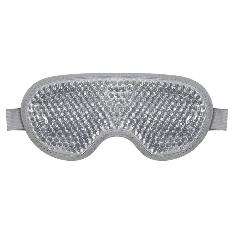 Masque Gel Chaud & Froid Visage & Yeux — Anti-Poches Réutilisable