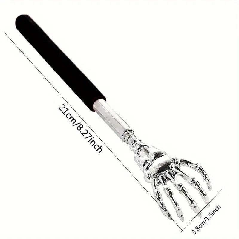 Gratte-Dos Télescopique Inox — Extensible 21-53 cm Humains & Animaux