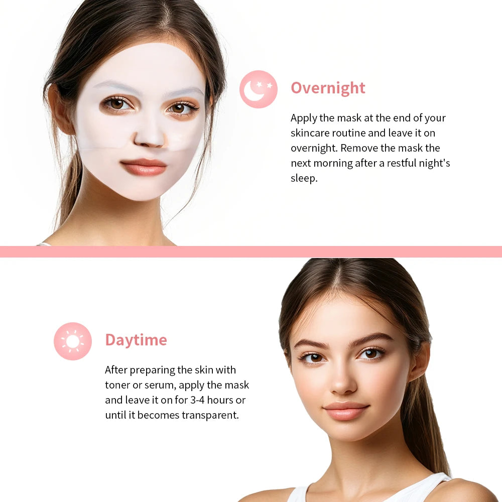 Masque Bio-Collagène Profond – Hydratation Intense, Pores Resserrés & Éclat