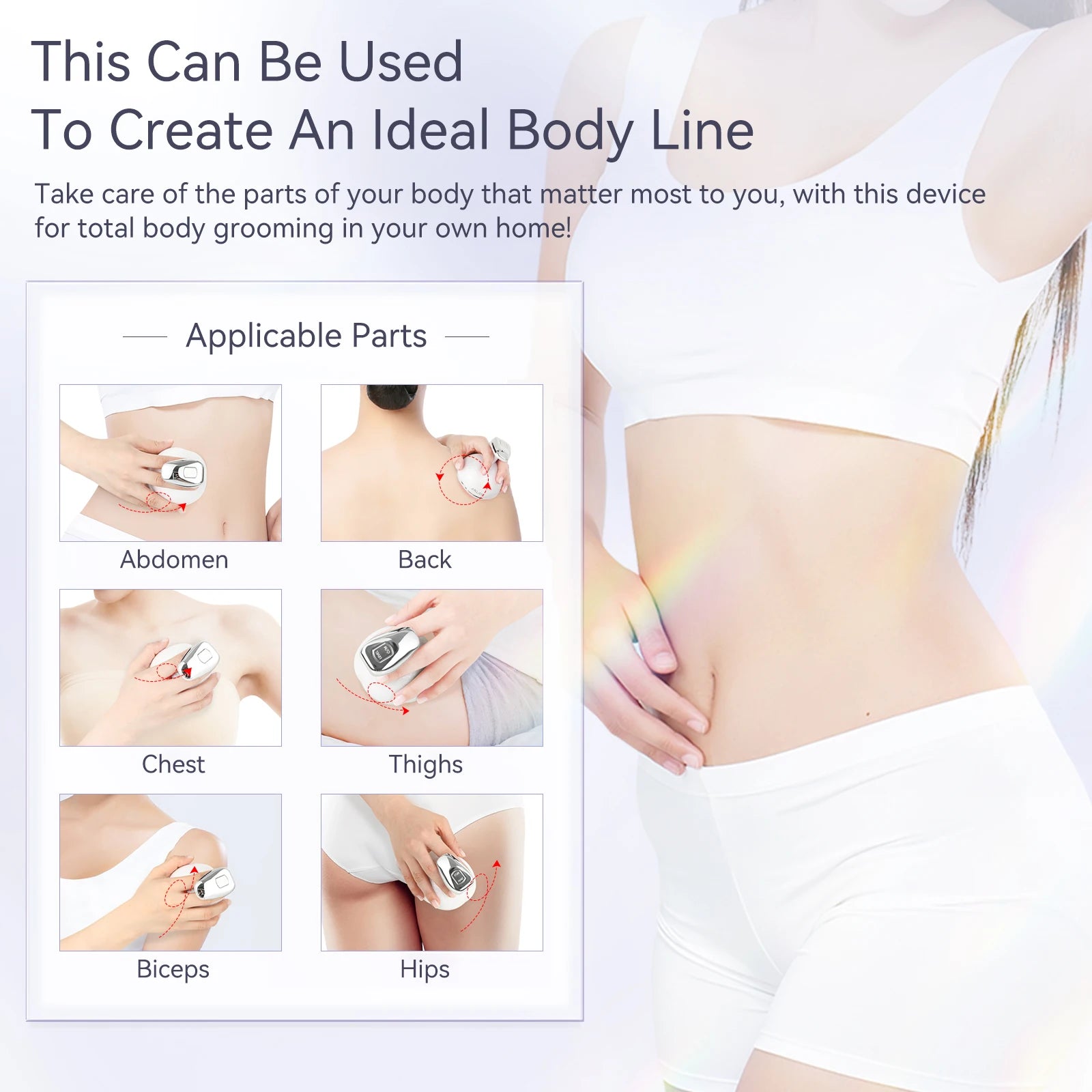Appareil Minceur Corps ANLAN 5-en-1 — Cavitation & Radiofréquence