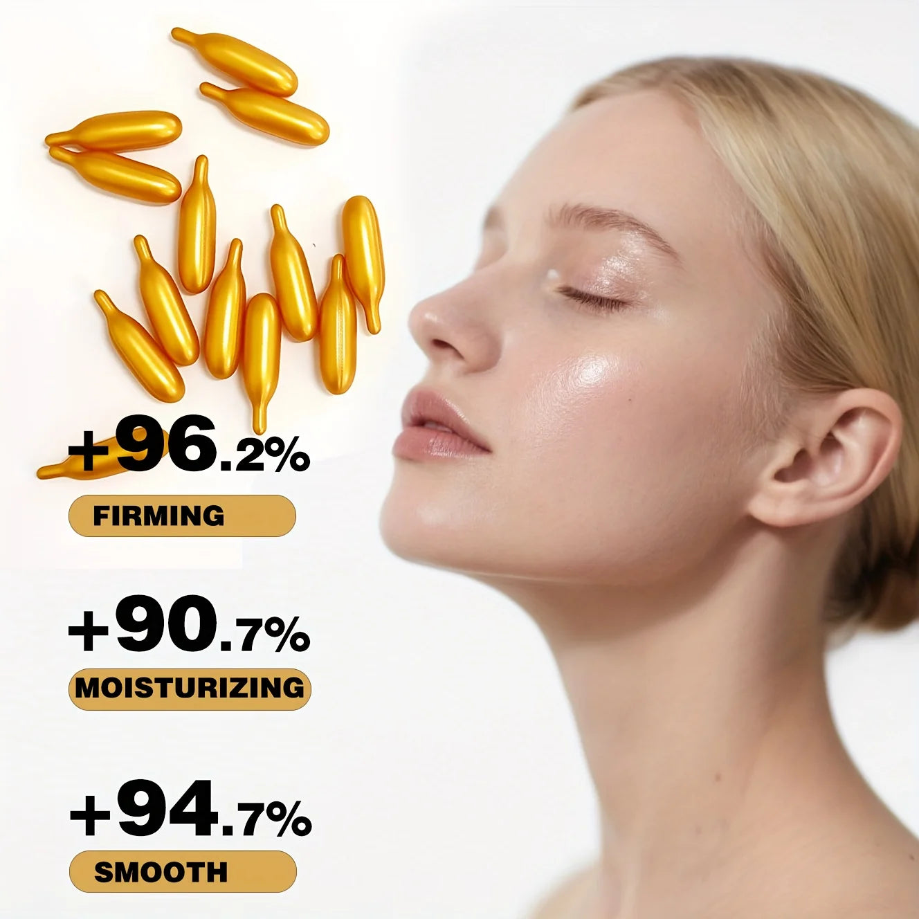 Capsules Sérum Vitamine E — Hydratation Intense Visage (90 Capsules)