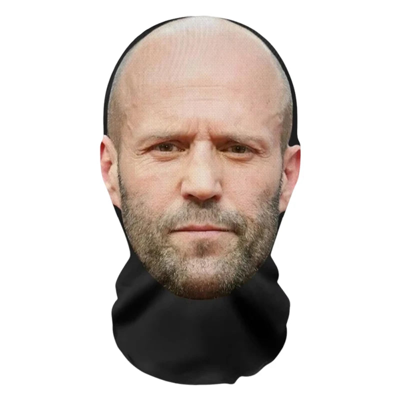 3D Full Face Mask Balaclava Printed Realistic Funny Prank Face Mask for Cosplay Daily Joke Men Women Headdress Halloween Masks