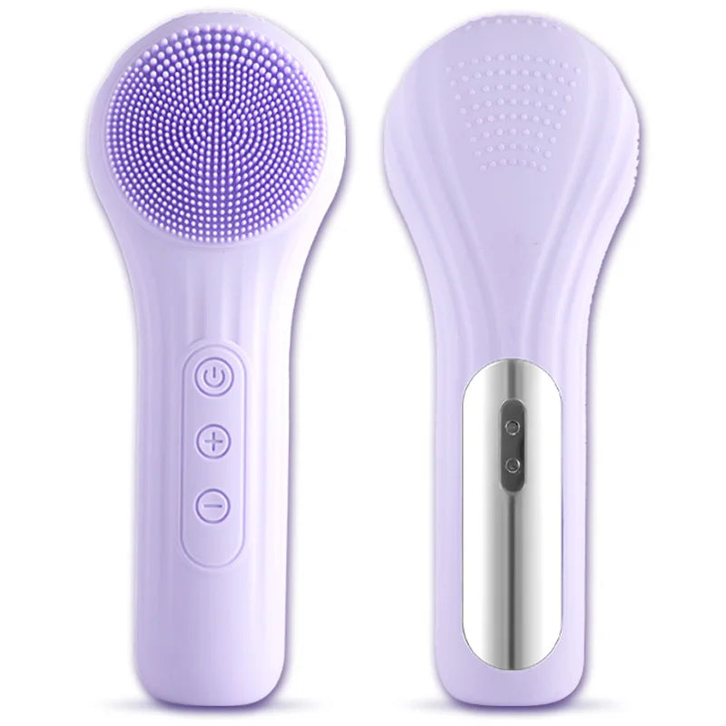 Brosse Nettoyante Visage Sonique — Exfoliation Électrique Rechargeable