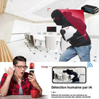 WLAN-Kamera-Wecker 4K