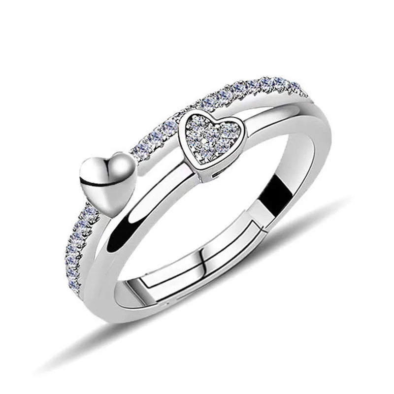 Bague Cœur Argent 925