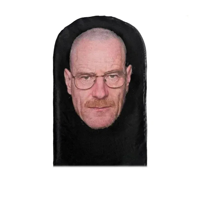 NEW 2026 3D Seamless Mask Funny Face Printed Head Scarf Celebrity Ice Silk Sunscreen Head Mask Halloween Cosplay Props