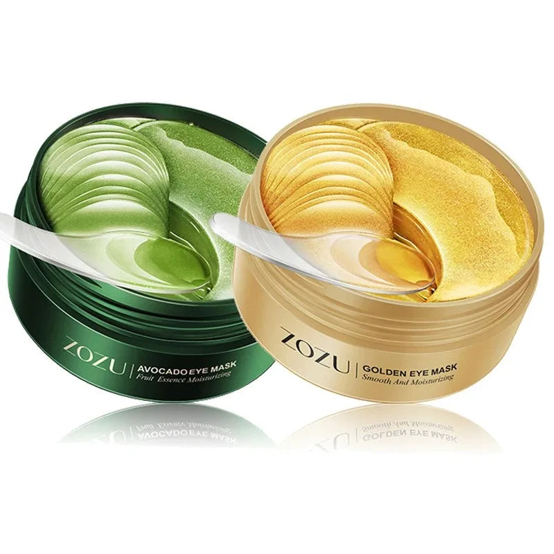Patchs Yeux Avocat & Or — Anti-Cernes & Anti-Poches Hydratants