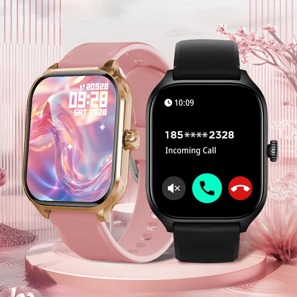 Smartwatch CHAONB 2026 — Écran HD 2.01" Appels Bluetooth Santé Sport iOS & Android