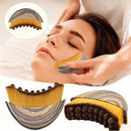 Gua Sha Contour du Visage — Brosse Drainage Lymphatique Sculptante