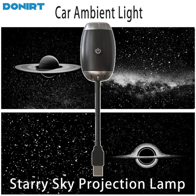Projecteur Ambiance Galaxie — Voiture, Chambre & Tente