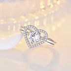 Bague Cœur Argent 925