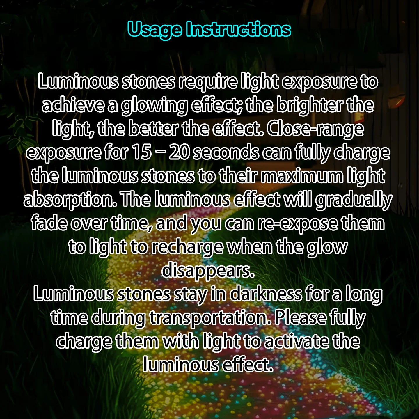 3000Pcs/Bag Luminous Glow Sand, Garden Wedding Party Aquarium Decor, Colorful Reusable Mini Landscape Pot Gardening Supplies