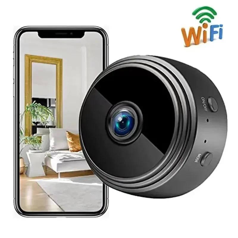 A9 Mini Caméra WiFi EWIND — Surveillance Maison Connexion Instantanée iOS & Android