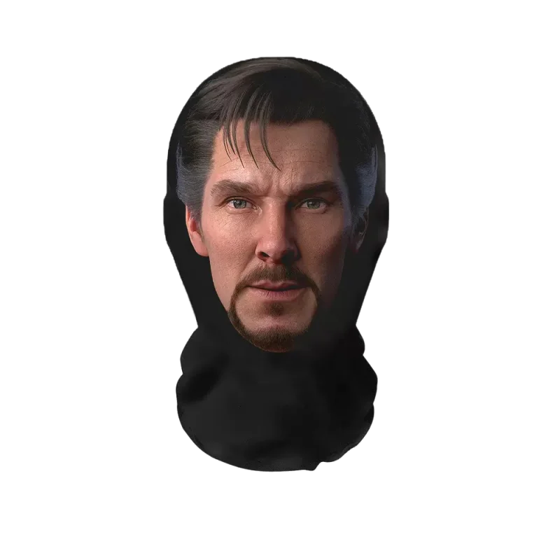 3D Full Face Mask Balaclava Printed Realistic Funny Prank Face Mask for Cosplay Daily Joke Men Women Headdress Halloween Masks
