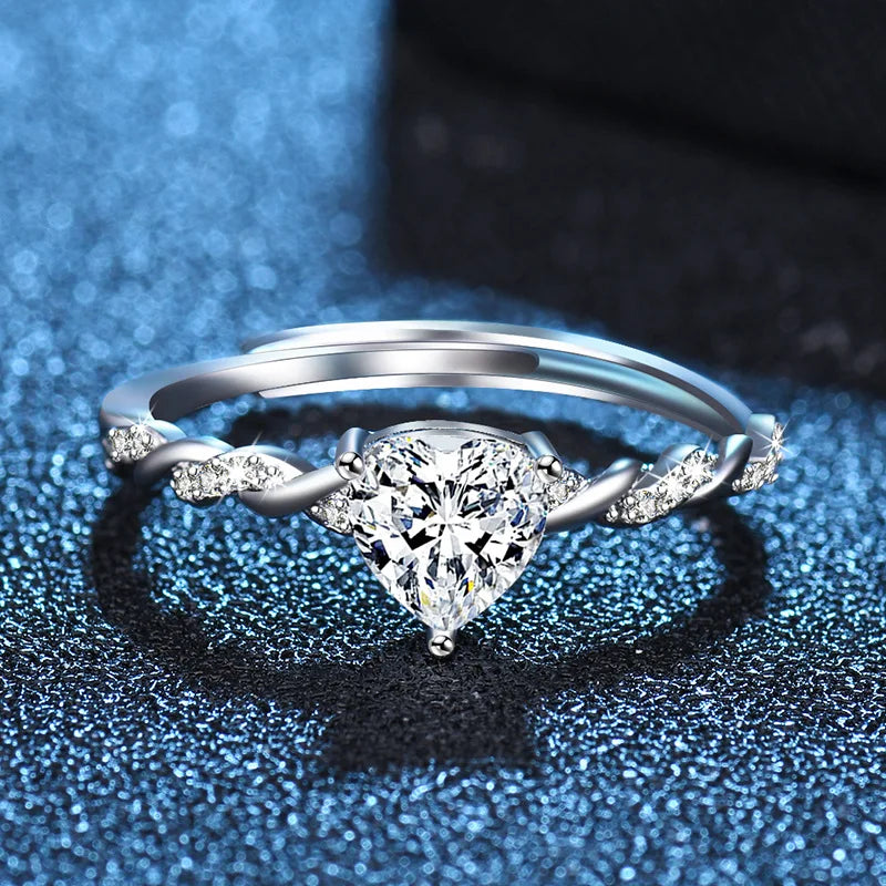 Bague Cœur Argent 925