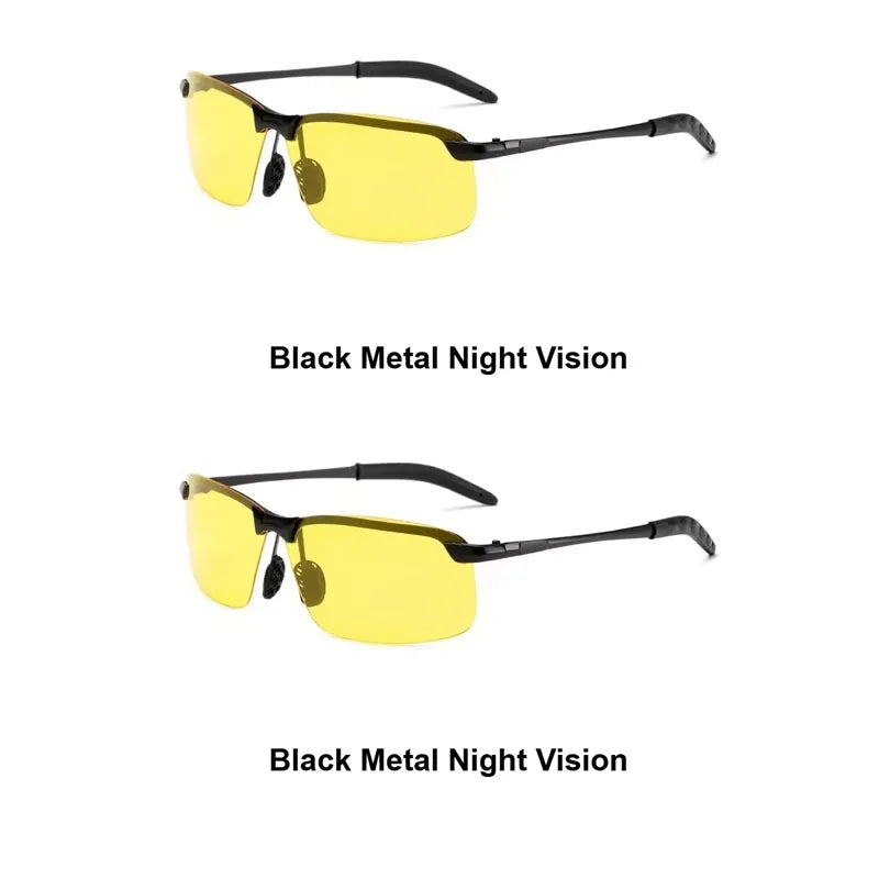1/2/3pcs Day And Night Vision Sunglasses Polarized Smart Photochromic Sun Glasses For Man Woman Camping Fishing Driving Climbing