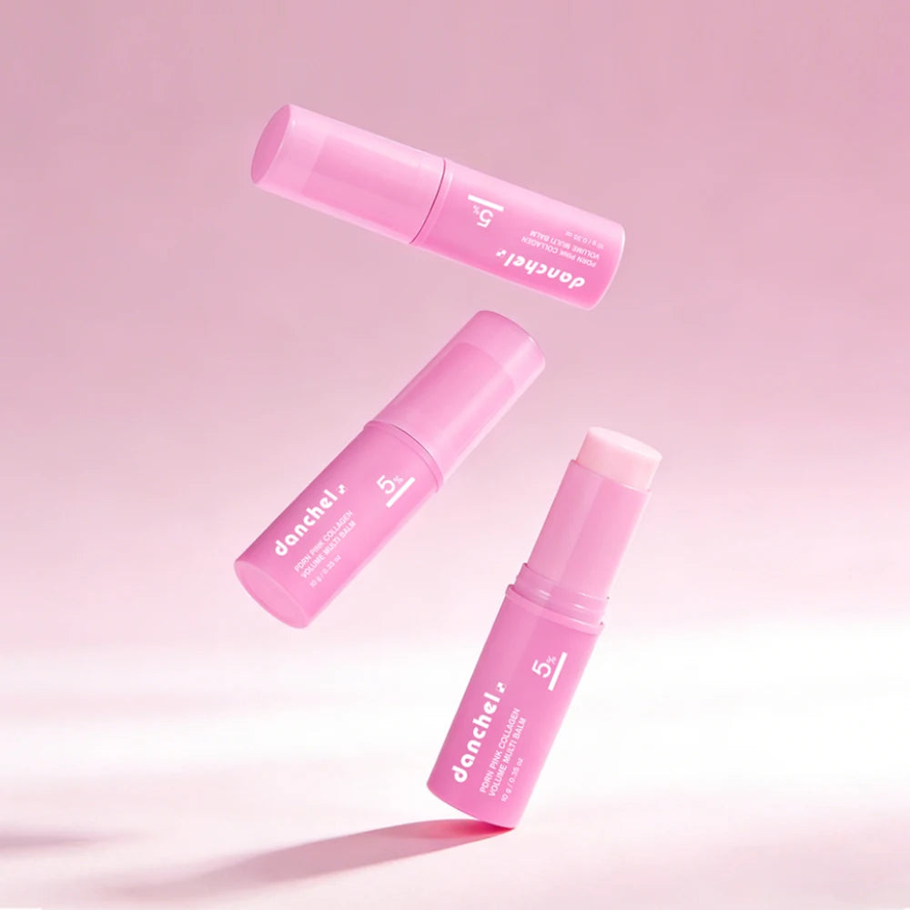 Baume Stick PDRN Collagène Rose – Anti-Rides & Raffermissant Visage