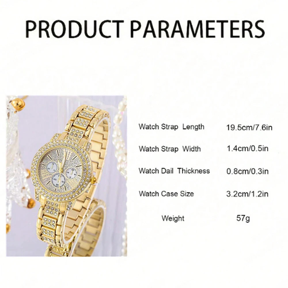 Montre & Parure Dorée