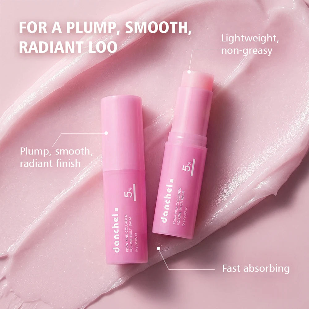 Baume Stick PDRN Collagène Rose – Anti-Rides & Raffermissant Visage