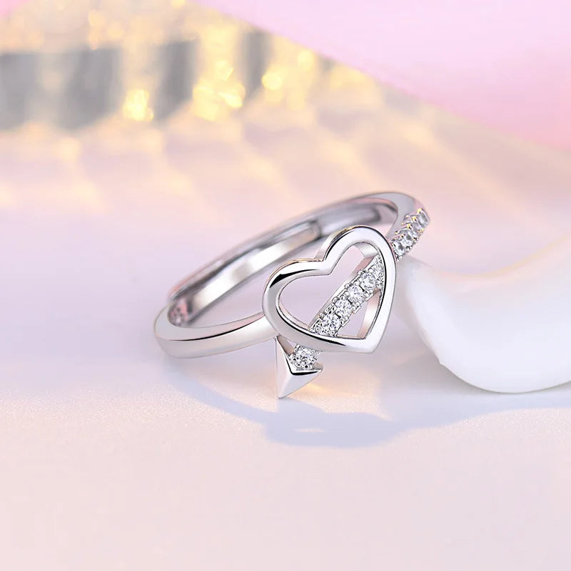 Bague Cœur Argent 925