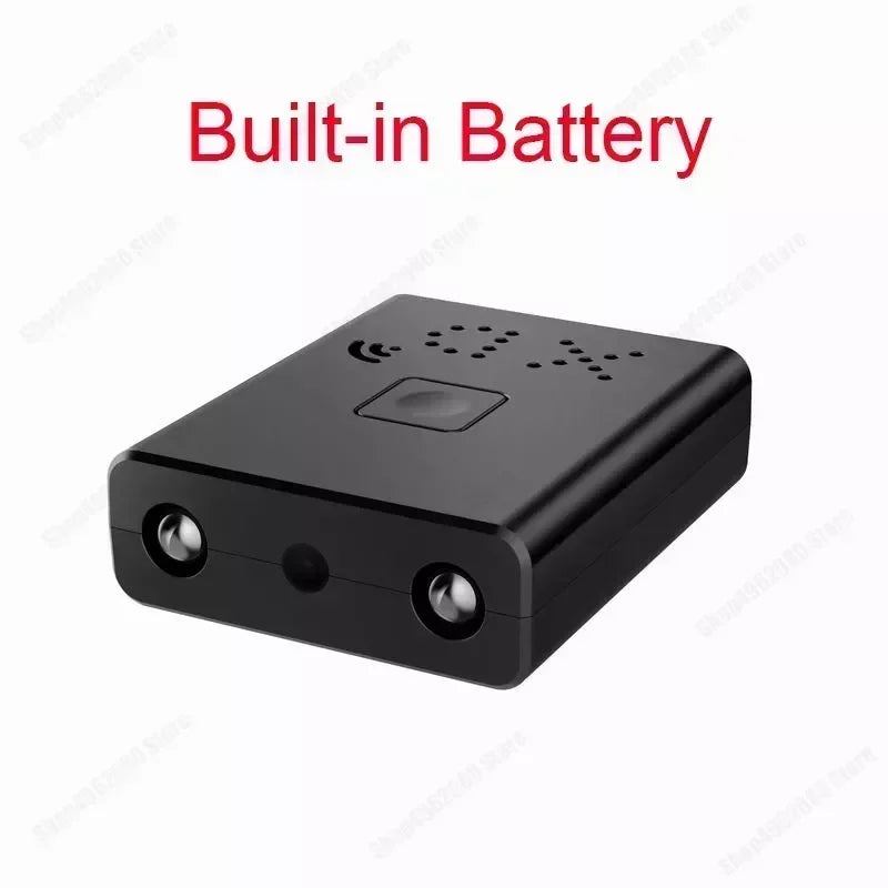 Mini Caméra Espion 1080P WiFi — Invisible Vision Nocturne Batterie Intégrée