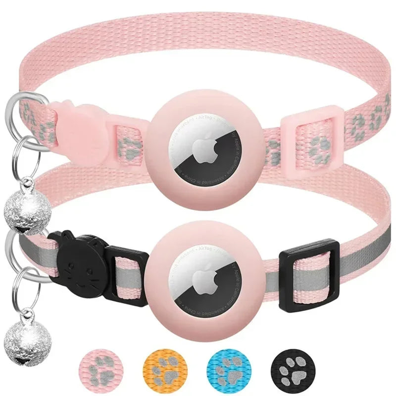 Collier Chat pour AirTag