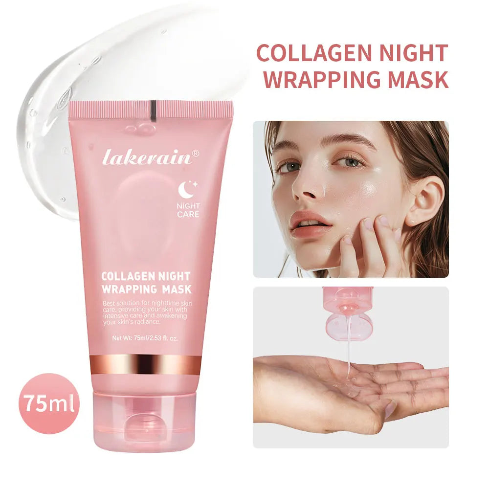 Masque Coréen au Collagène Peel-Off — Anti-Rides & Lifting Nuit