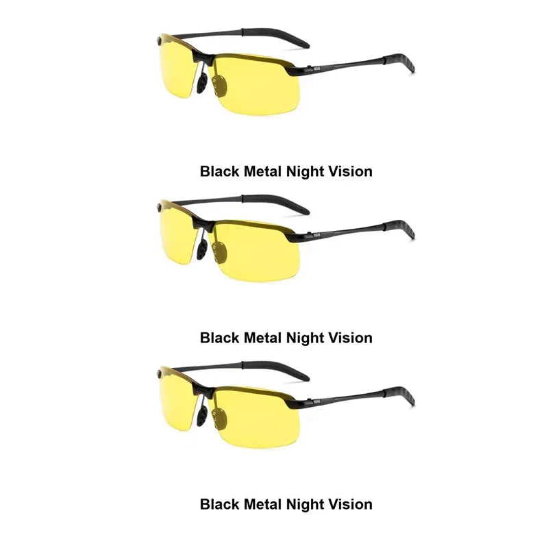 1/2/3pcs Day And Night Vision Sunglasses Polarized Smart Photochromic Sun Glasses For Man Woman Camping Fishing Driving Climbing