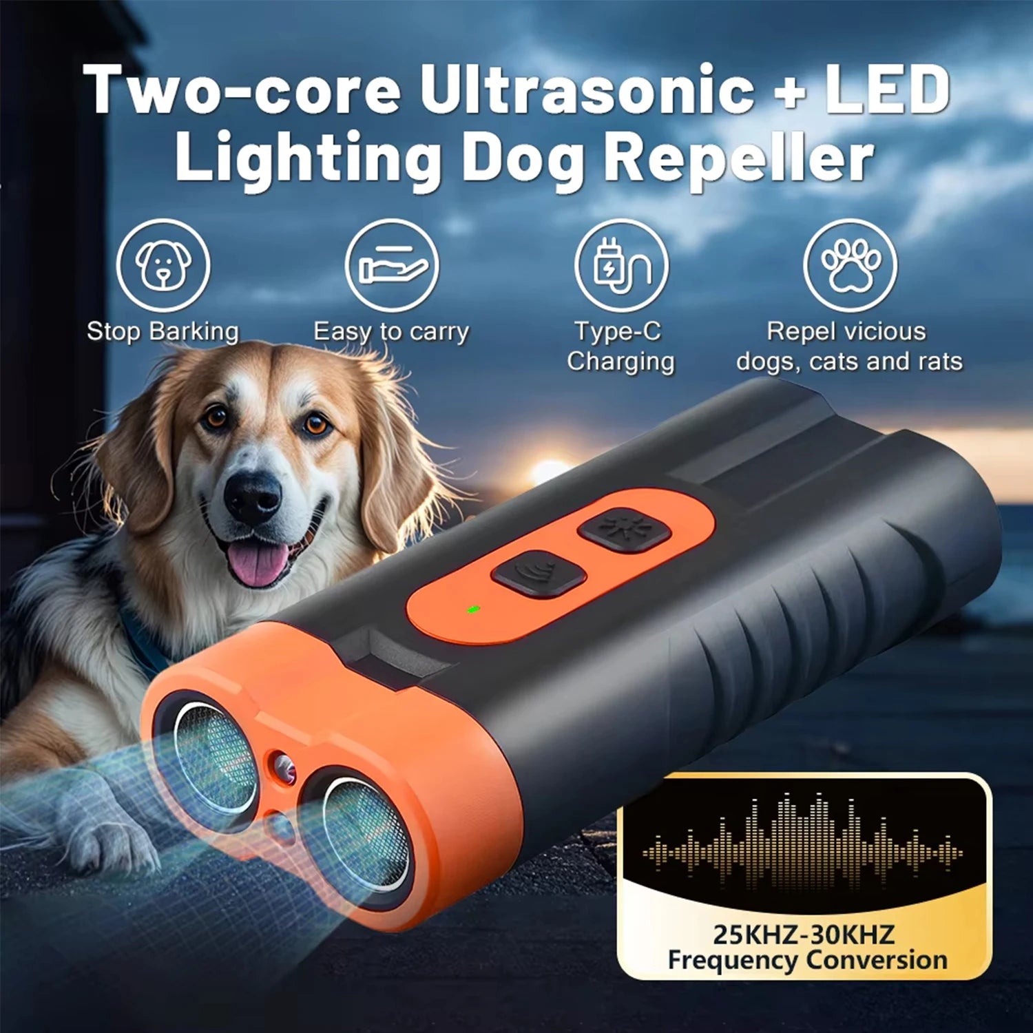 Répulsif Ultrason pour Chien