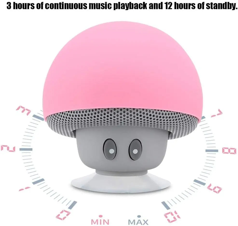 Enceinte Bluetooth Champignon — Portable Waterproof 9m