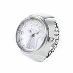 Ring-Uhr Katze