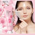 Masque Peel-Off LAIKOU 24K Or & Sakura — Éclat & Anti-Points Noirs
