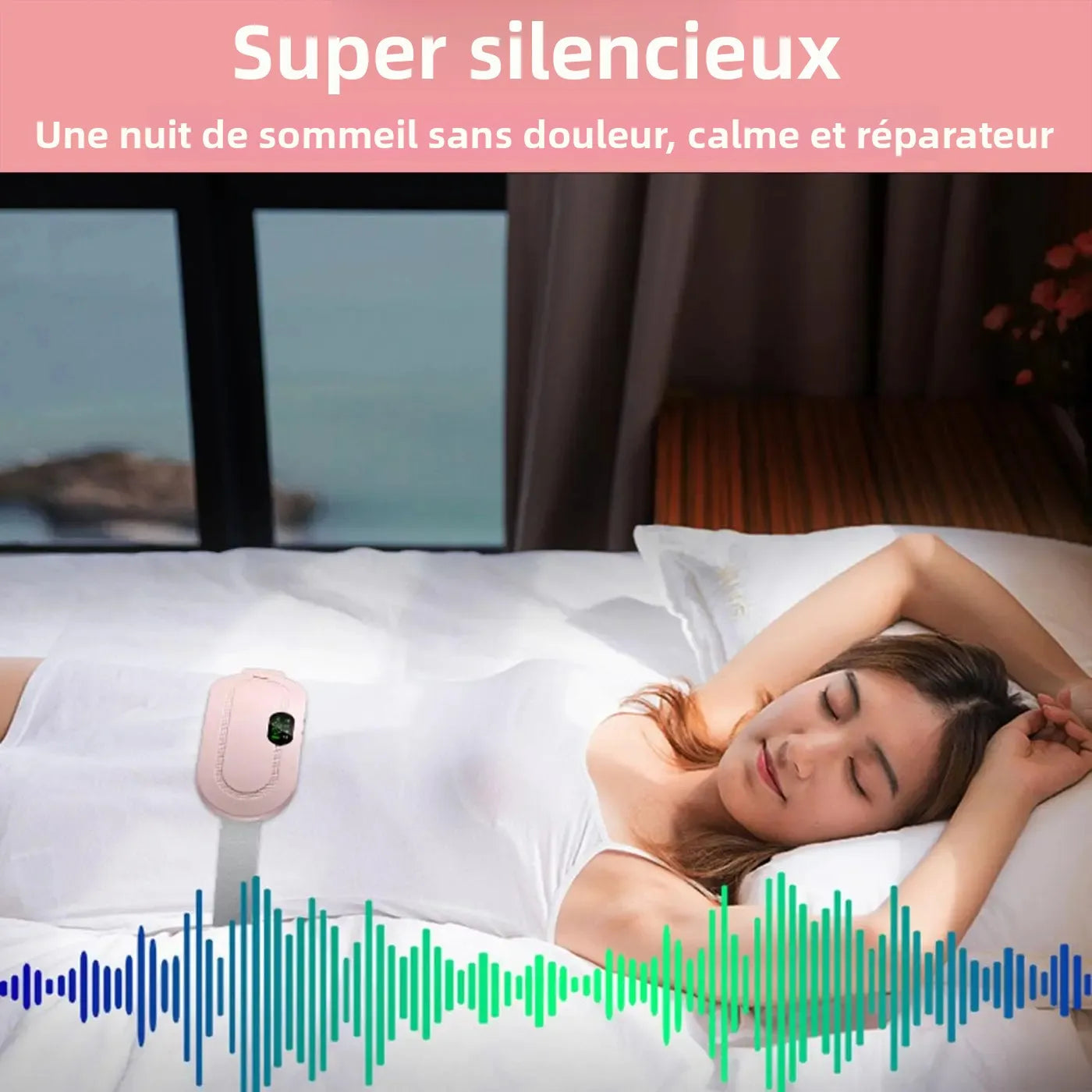 Ceinture Chauffante Menstruelle — Soulagement Douleurs Ventre